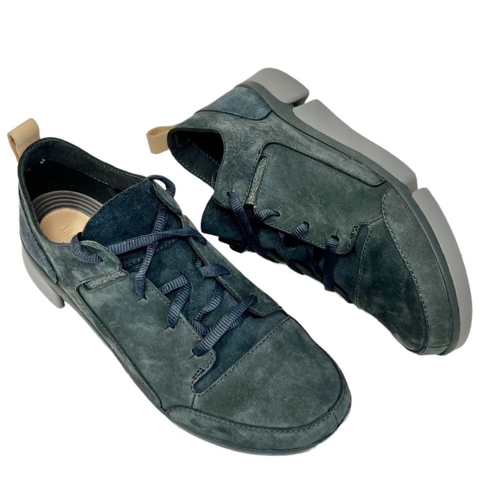 Clarks Trigenic Tri-turn women's comfort suede sneakers size 9